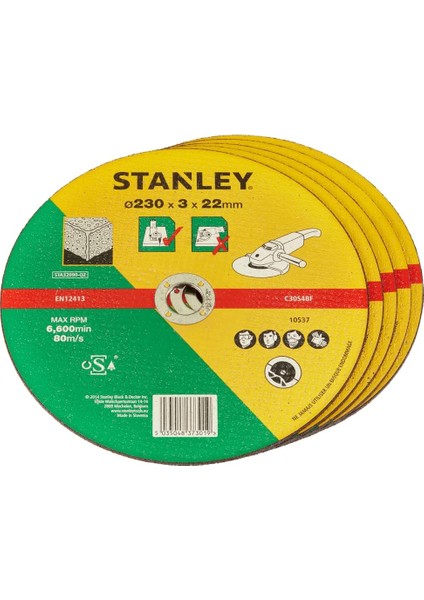 STA32090-QZ Taş Kesim Diski, 230X22X3.2 mm
