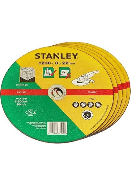 STA32090-QZ Taş Kesim Diski, 230X22X3.2 mm