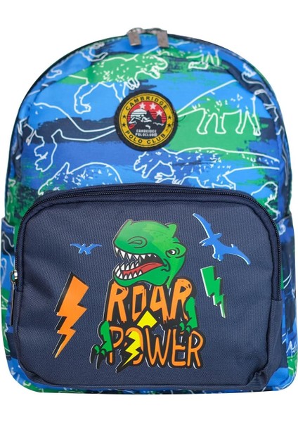 Polo Club Dinozor Ön Cepli Erkek Çocuk Anaokulu Çantası