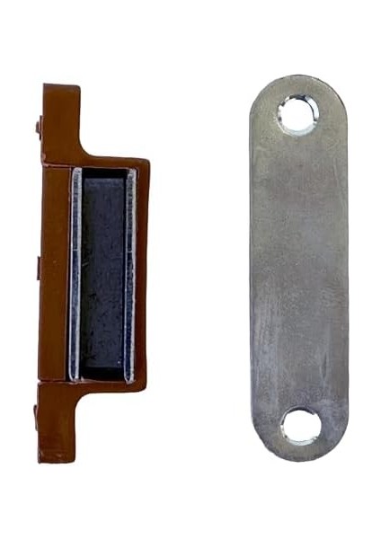 Sineklik ve Dolap Kapakları İçin Mıknatıslı Tutucu Kilit 2li Kahverengi fiyatları