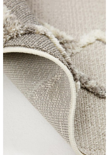 Aspendos 2203 Gri Koridor Halısı Kesme Yolluk Mutfak Halısı Modern Salon halısı fiyatları