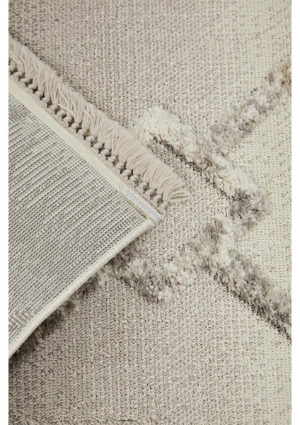 Aspendos 2203 Gri Koridor Halısı Kesme Yolluk Mutfak Halısı Modern Salon halısı indirimleri