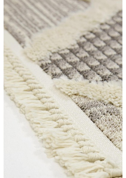 Aspendos 2202 Gri Koridor Halısı Kesme Yolluk Mutfak Halısı Modern Salon halısı fiyatları