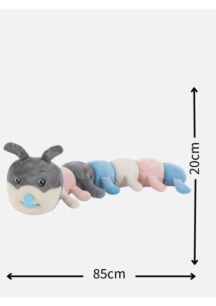 Oyun ve Uyku Arkadaşım Peluş Tırtıl