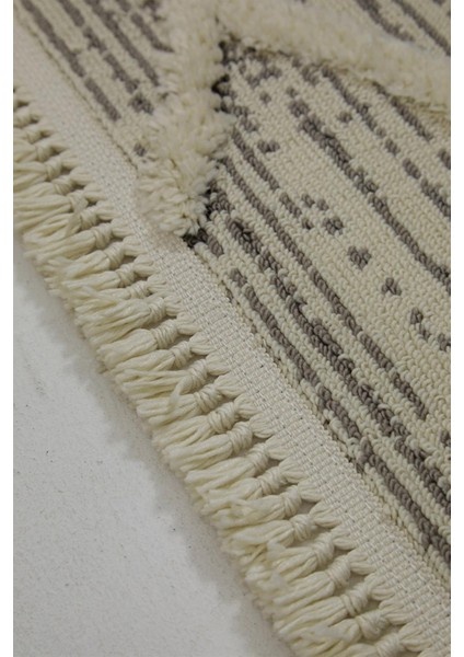 Aspendos 2204 Gri Koridor Halısı Kesme Yolluk Mutfak Halısı Modern Salon halısı fiyatları