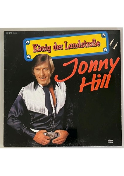 Jonny Hill König Der Landstraße Lp Plak (Orjinal 1989 Dönem Alman Baskı)