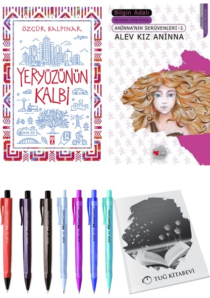 Yeryüzünün Kalbi ve Alev Kız Aninna + Hediyeli