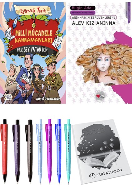 Milli Mücadele Kahramanları ve Alev Kız Aninna + Hediyeli