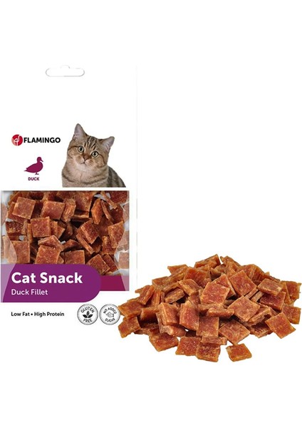 Cat Snack Duck Fillets Ördek Etli Kedi Ödülü 4 adet 50 gr