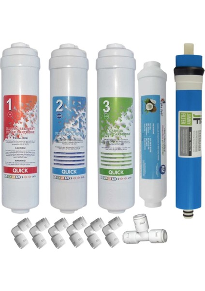 Aqua Spring Su Arıtma Cihazı Forte 5li Takım Filtre Seti