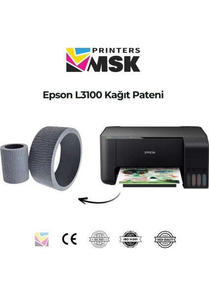 Epson L3100 Kağıt Besleme Paten Seti fiyatları