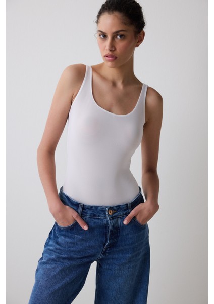 Clean Mesh Beyaz Body