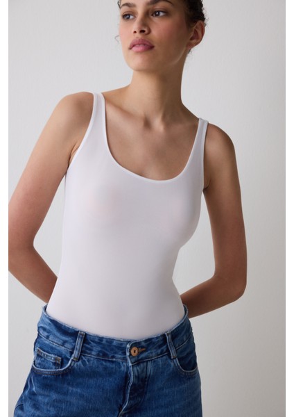 Clean Mesh Beyaz Body