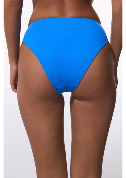 Mavi Yüksek Bel Slip Bikini Altı fiyatları