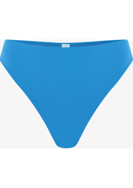 Mavi Yüksek Bel Slip Bikini Altı fırsatları