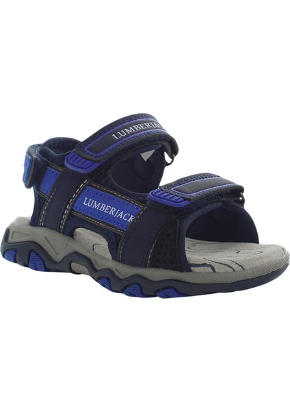 Sandal 2 Bands Lacivert Erkek Çocuk Sandalet