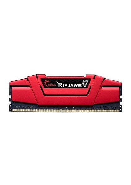 G.skıll Ripjawsv Kırmızı DDR4-2400MHZ CL15 8gb (1X8GB) (15-15-15-35) 1.2V (F4-2400C15S-8GVR) Ram