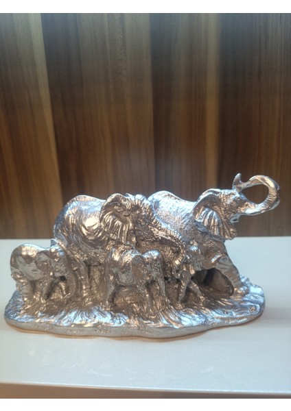 12 cm -22 cm Ebatlarında Kırılmaz Polyester,fil Biblo