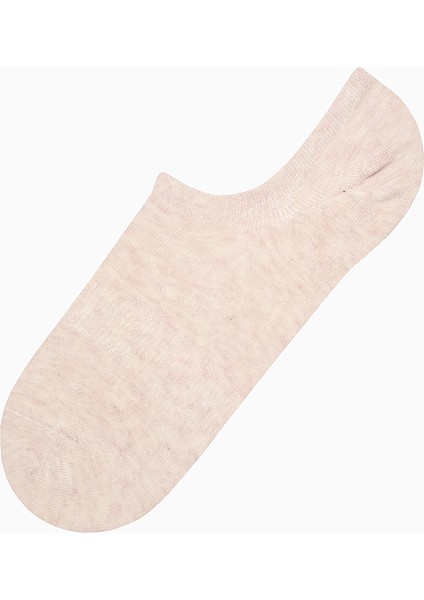 Pale Colored 5li Sneaker Socks