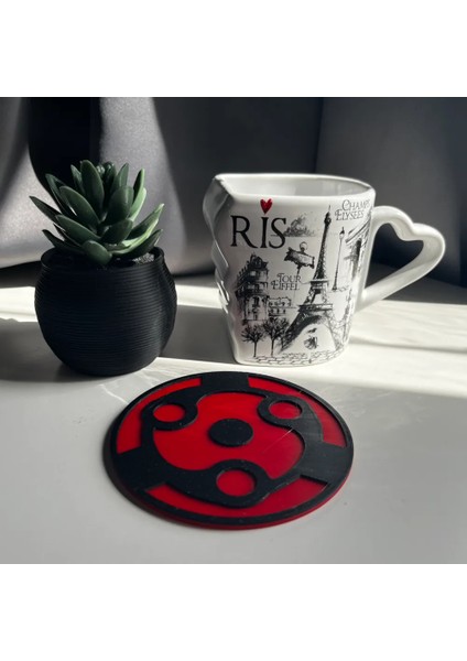 2'li Naruto 'madara Eternal Mangekyo Sharingan' Bardak Altlığı fiyatları