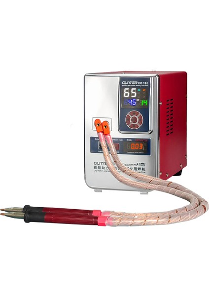 Glitter 811H Şarjlı Pil Profesyonel Bakır - Nikel Punta Kaynak Makinesi 36KW/42KW 7000A (4767)