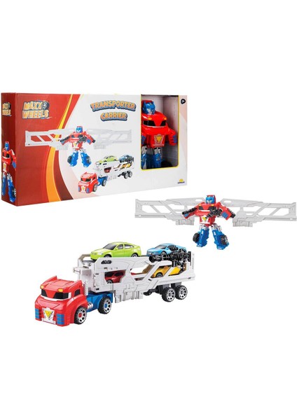 Maxx Wheels Taşıyıcıya Dönüşebilen Transformer Robot