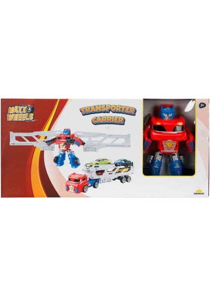 Maxx Wheels Taşıyıcıya Dönüşebilen Transformer Robot
