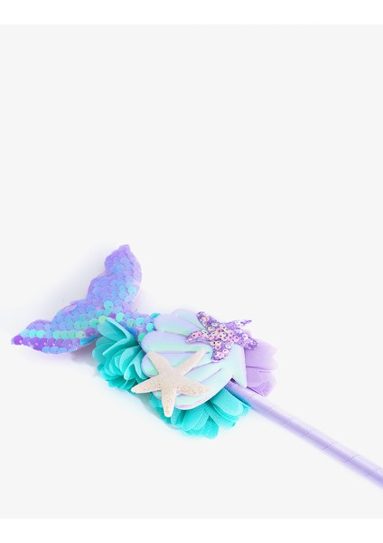 Kız Çocuk Lila Mermaid Taç