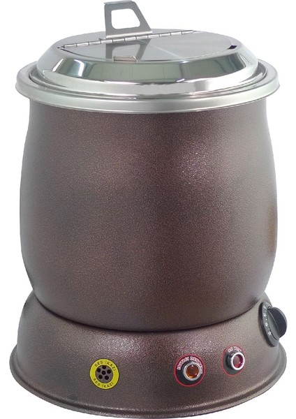 Bakır Çorba Potu( 10 Lt ) Kahverengi / Tek Ebat