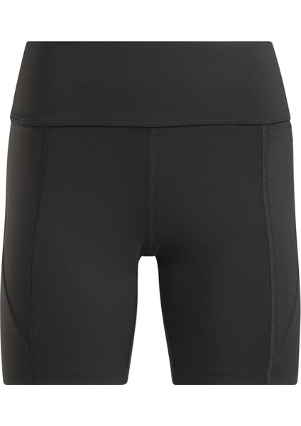 Lux Hıgh Rıse Bıke Short Siyah Kadın Tayt