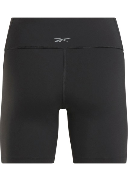 Lux Hıgh Rıse Bıke Short Siyah Kadın Tayt
