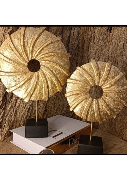 (31 cm -36 cm BOYUNDA)-(19 cm -23 cm Çapında) Kırılmaz Polyester,halka Pervane Figürlü Biblo fırsatları