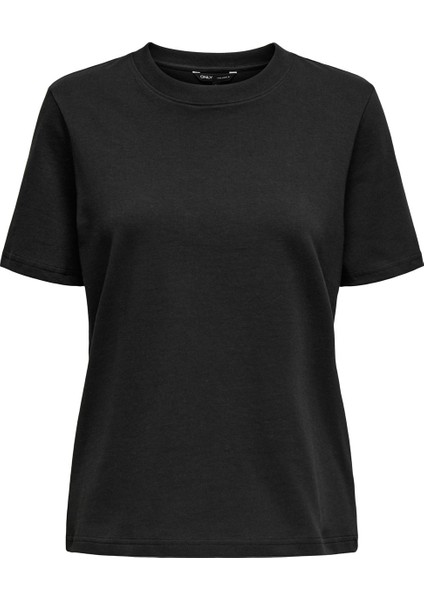 Onlmonja S/s Tee Jrs Noos Siyah Kadın Kısa Kol T-Shirt fırsatları