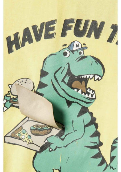 Nmmdellan Nreg Ss Top Box Sarı Erkek Çocuk Kısa Kol T-Shirt modelleri