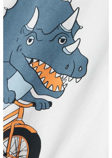 Nmmvılasse Ss Nreg Top Beyaz Erkek Çocuk Kısa Kol T-Shirt
