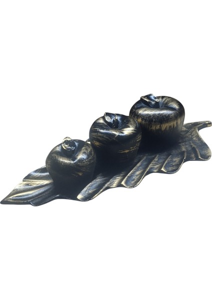 11 cm -30 cm LIK Tabak Ebatlı 8 cm .7 cm ,5 cm Ebatlarda Kırılmaz Polyester,3lü Elma Biblosu