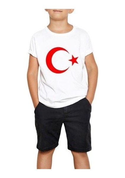 Ayyıldız Kısa Kol Tişört - Sb