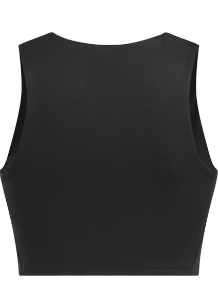 Lux Contour Crop Siyah Kadın Bra