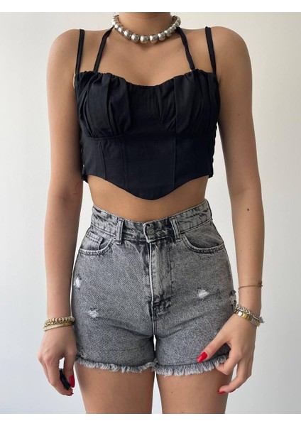 Elix Askılı Büstiyer Crop