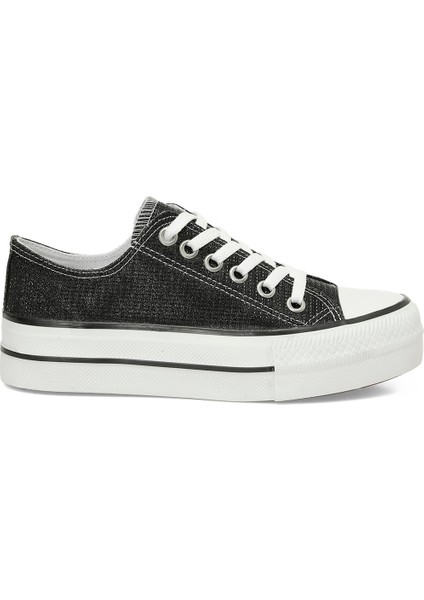 24S-048 5fx Siyah Kadın Sneaker