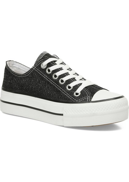 24S-048 5fx Siyah Kadın Sneaker