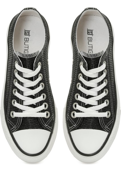 24S-048 5fx Siyah Kadın Sneaker