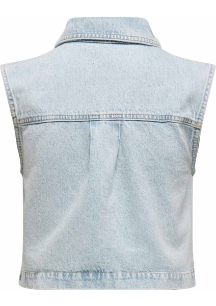 Onlelızabeth Dnm Bleach W Mavi Kadın Yelek fiyatları