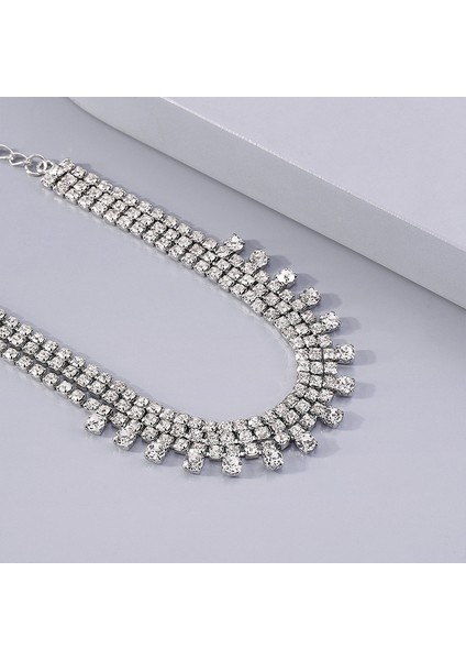 Hitit Kraliçesi taşlı kadın halhal modelleri