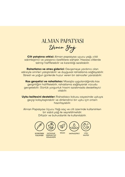 Papatya Uçucu Yağı (5 ml) modelleri