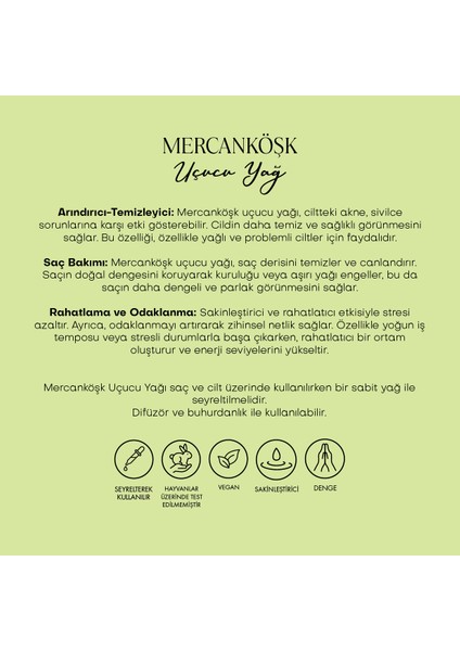 Mercan Köşk Uçucu Yağı (5 ml)