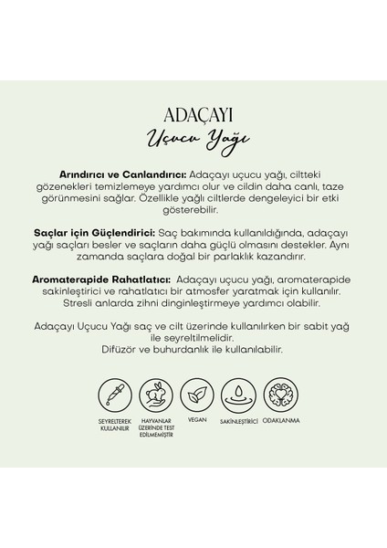 Adaçayı Uçucu Yağı (10 ml) modelleri