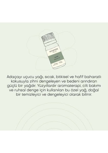 Adaçayı Uçucu Yağı (10 ml) indirimleri
