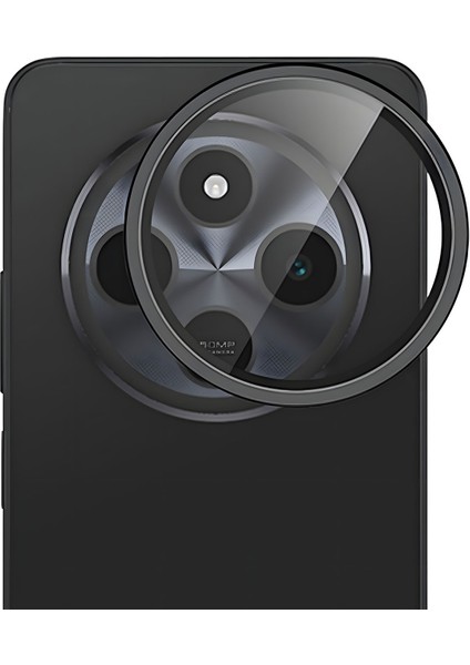 Xiaomi Redmi 14C ile Uyumlu Kamera Camı Lens Koruyucu Halka Seti - FC381