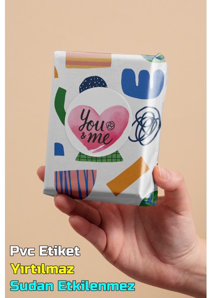 Ambalaj Paketleme Etiketi Model 485 (100 Adet 3 cm)